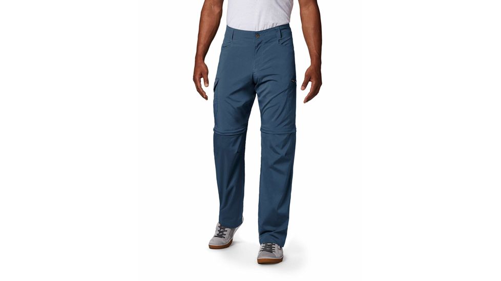 Columbia Silver Ridge Convertible Pant - Big, Dark Mountain, 42, 28 - Mens, 1441675478-42-28