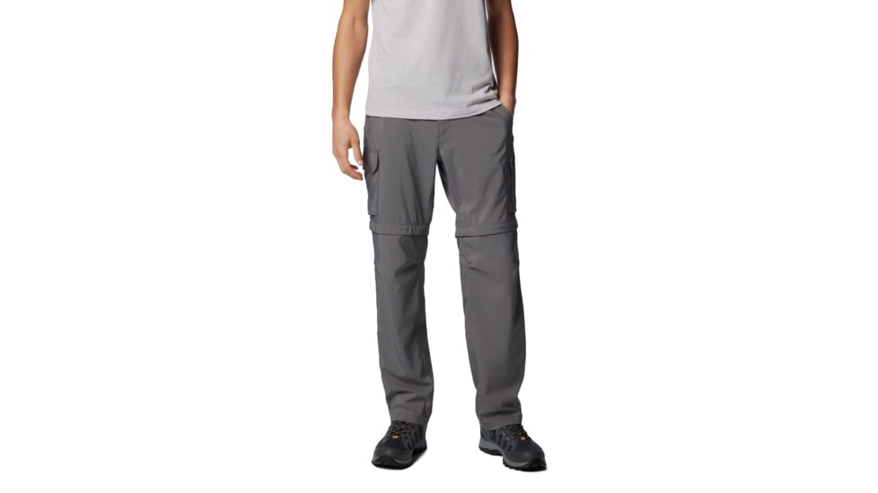 Columbia Silver Ridge Utility Convertible Pant - Mens, City Grey, 34 30, 2012961023-023-34-30