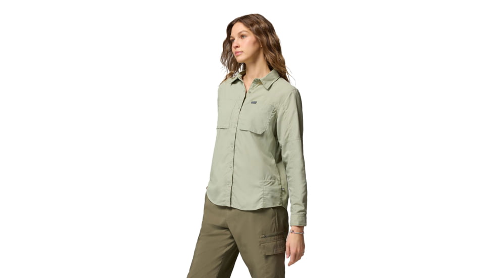 Columbia Skien Valley Long Sleeve Shirt - Womens, Safari, Extra Large, 2119281348-348-XL