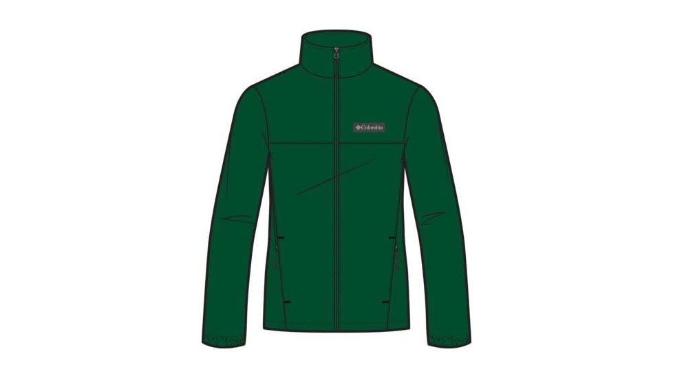 Columbia Steens Mountain Full Zip 2.0 Jacket - Mens, Rain Forest, 2XL, 1476671-375-XXL