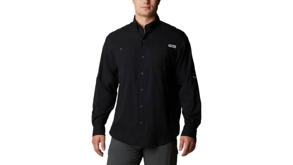 Columbia Tamiami II Long Sleeve Shirt - Mens, Black, Extra Small, 128606-010-XS