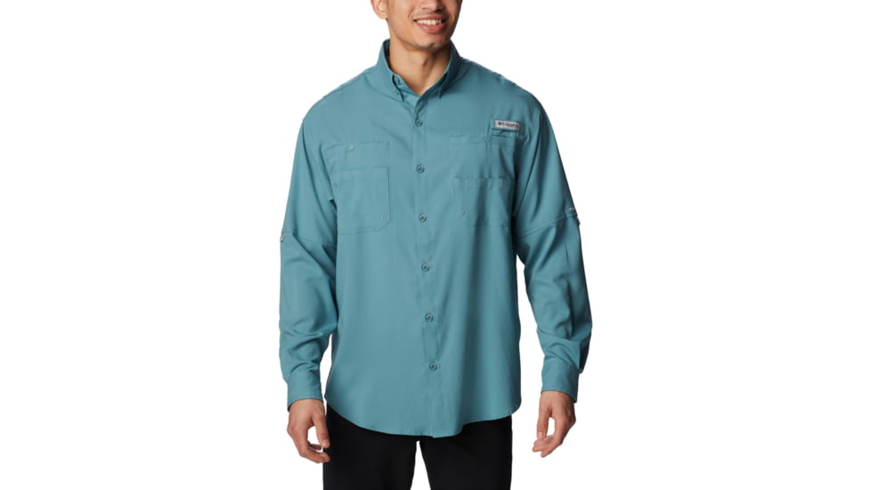 Columbia Tamiami II Long Sleeve Shirt - Men's, Tranquil Teal, Extra Large, 1286061329TrqlTlXL