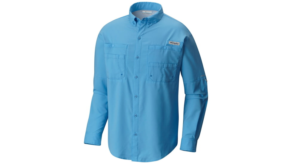 Columbia Tamiami II Long Sleeve Shirt - Mens, Yacht, Extra Small, 128606-475-XS