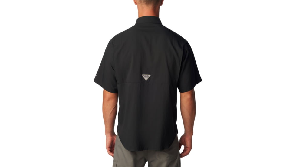 Columbia Tamiami II SS Shirt, Black, Extra Small - Mens, 1287051010-XS
