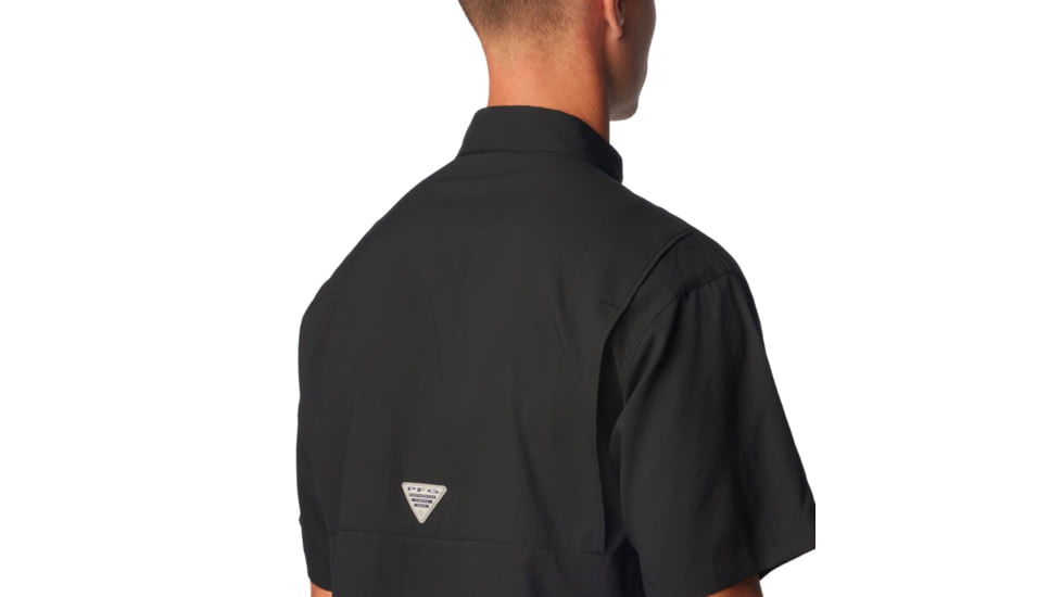 Columbia Tamiami II Short Sleeve Shirt - Men's, Black, Extra Small, 1287051010BlackXS
