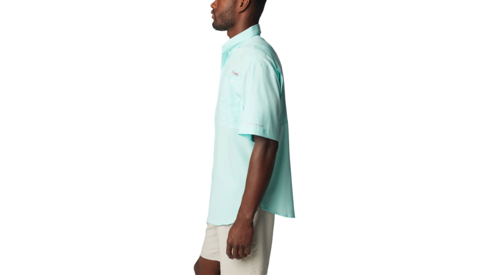 Columbia Tamiami II SS Shirt, Gulf Stream, Extra Small - Mens, 1287051499-XS