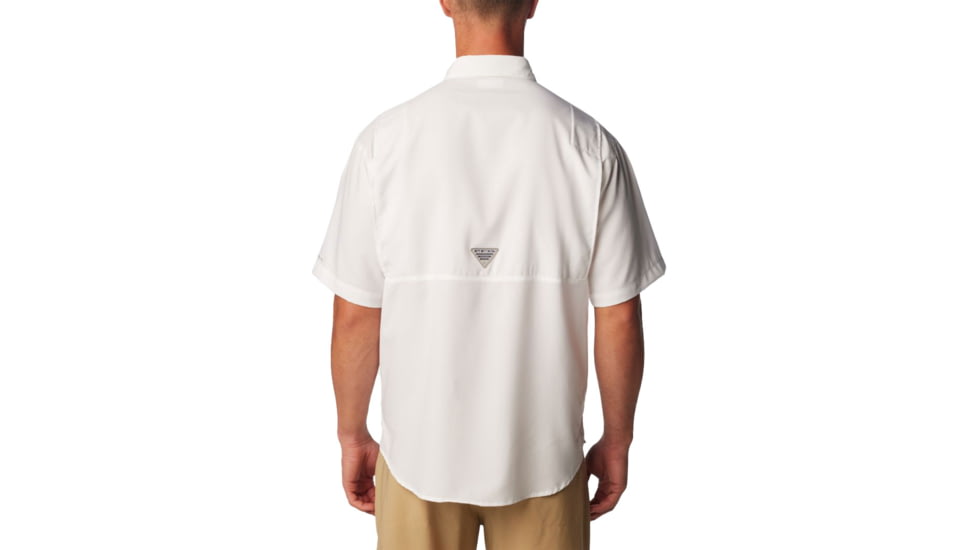 Columbia Tamiami II SS Shirt, White, Extra Small - Mens, 1287051100-XS