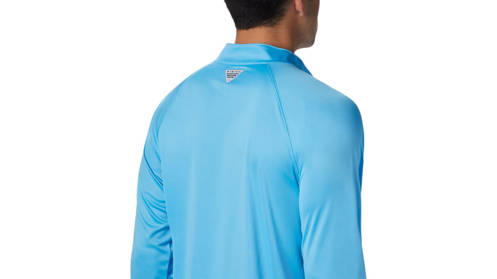 Columbia Terminal Tackle 1/4 Zip Jacket - Mens, Riptide, White, 2XL, 175682-463-XXL