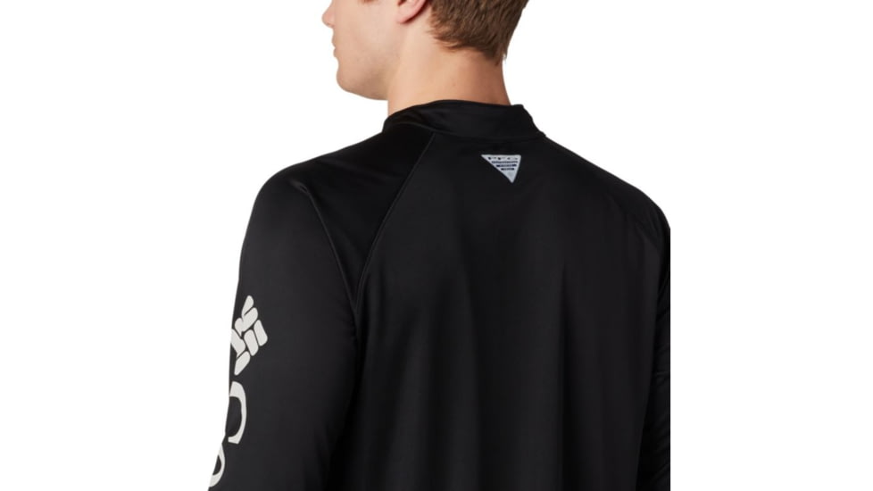Columbia Terminal Tackle 1/4 Zip Pullover - Mens, Black, Cool Grey Logo, Extra Large, 1756821011-XL