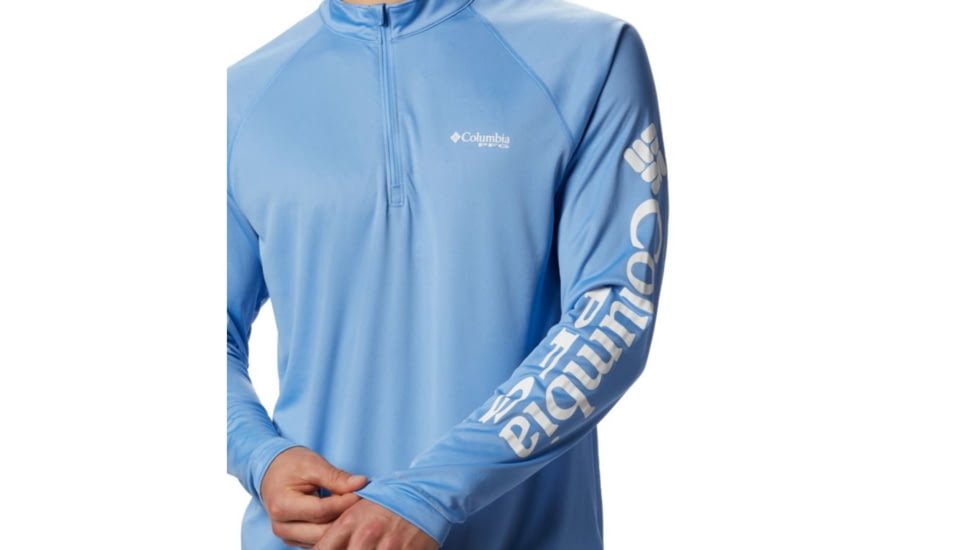 Columbia Terminal Tackle 1/4 Zip, White Cap, White, M - Mens, 1756821450-M