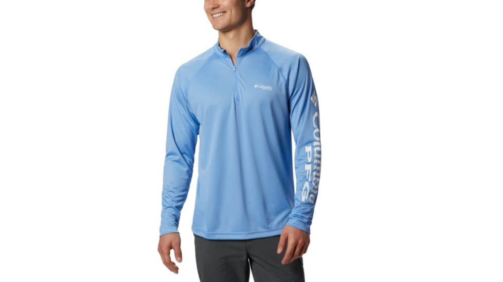 Columbia Terminal Tackle 1/4 Zip Jacket - Men's, White Cap, White, Small, 175682-450-S