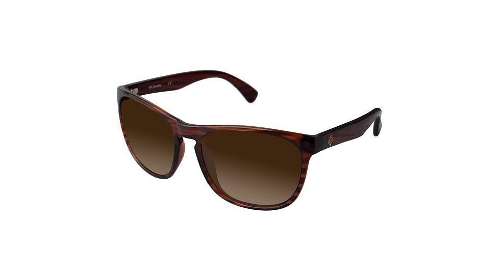 Columbia Thurmond Lake Sunglasses - Frame STRIPE TORT, Lens Color Brown Gradient CBTHURMOND02