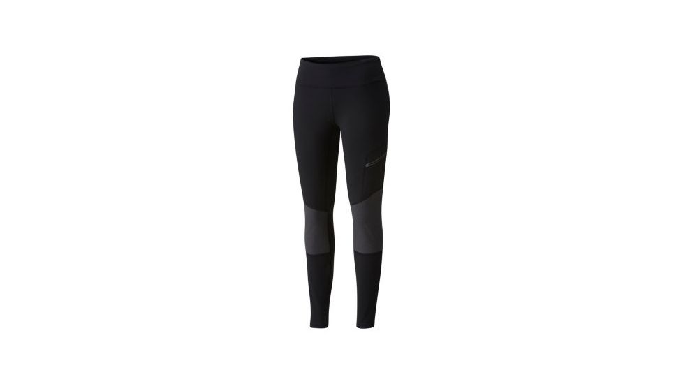 Columbia Titan Peak Trekking Legging - Womens, Black/Shark, Extra Small, Regular Inseam, 1773491010-XS-R