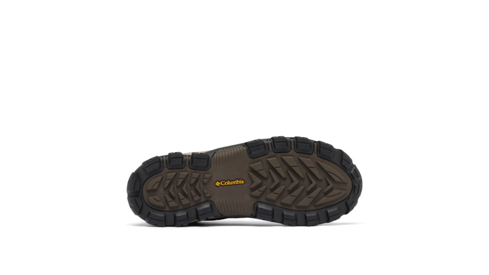 Columbia Transverse Hike Waterproof Shoes - Mens, Cordovan/Golden Yellow, 9, 2067401-231-9