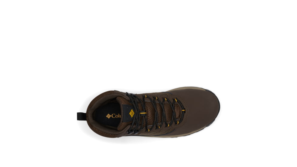 Columbia Transverse Hike Waterproof Shoes - Mens, Cordovan/Golden Yellow, 9, 2067401-231-9