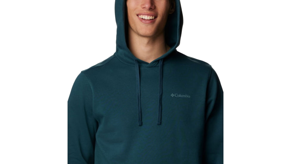 Columbia Trek Hoodie - Mens, Night Wave/Boxed Gem Columbia Graphic, Extra Small, 1957911415NtWBxGCmbGhcXS