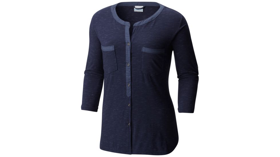 Columbia Vista Hills Henley - Women's-Nocturnal-Medium