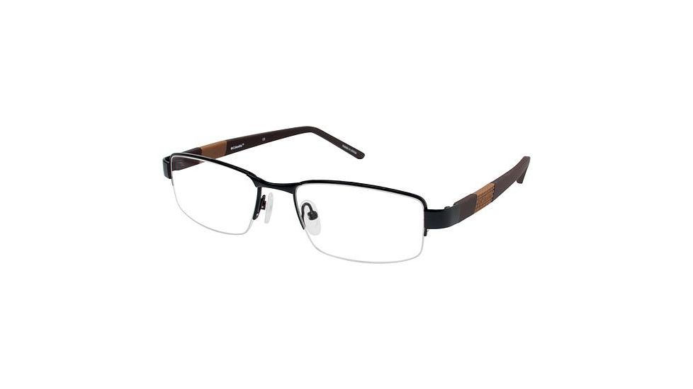 Columbia WILLIAMS MOUNT Eyeglass Frames - Frame BLACK/BROWN, Size 52/18mm CBWILLIAMSMT01