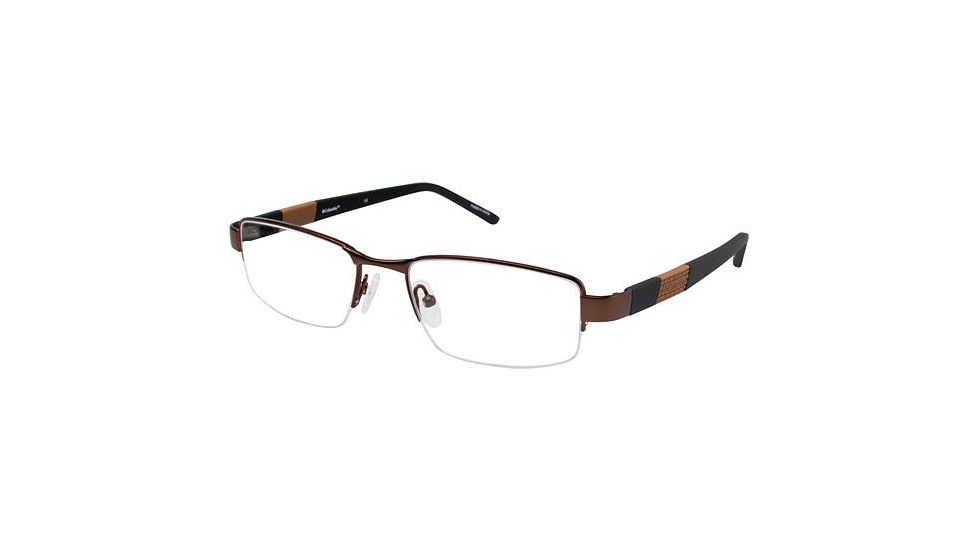 Columbia WILLIAMS MOUNT Eyeglass Frames - Frame BROWN/BLACK, Size 52/18mm CBWILLIAMSMT03