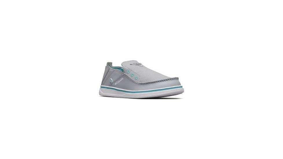 Columbia Childrens Bahama PFG Shoes, Earl Grey/Geyser, Medium, 11, 1826931025-11