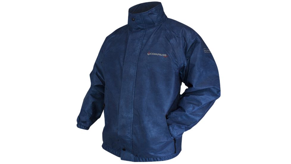 Compass 360 AdvantageTek T50 Non-Woven Rain Jacket - Mens, Blue, 2XL, AT23102-21-XX