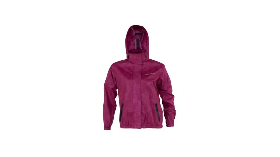 Compass 360 AdvantageTek Women's Rain Jacket, Cherry, Small AT23202-41-SM