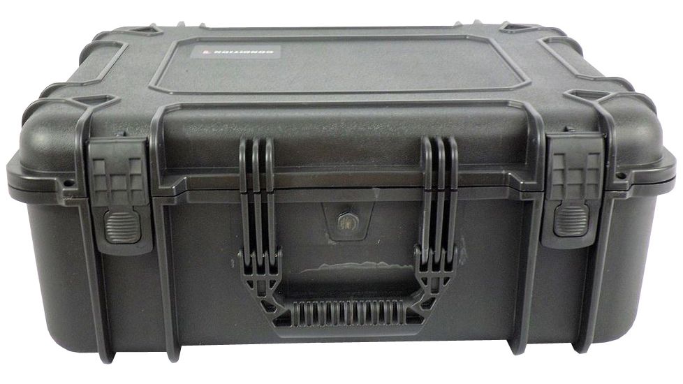 Condition 1 253 Airtight/Watertight Protective Large Case,Black w/Pick N Pluck Foam H253BKF9184AC1