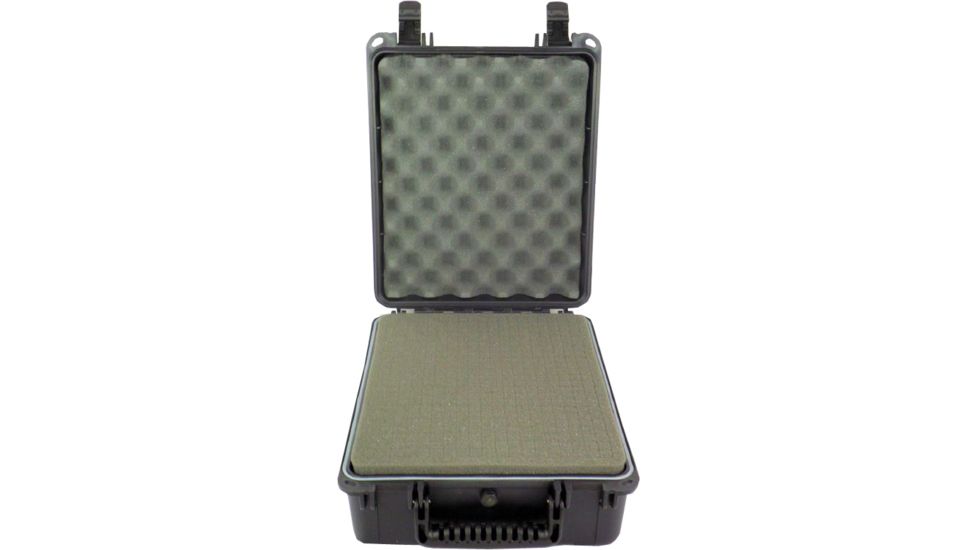 Condition 1 746 Airtight/Watertight Medium Protective Case w/Foam,Black,14.75x12x6.125in H746BKF7784AC1