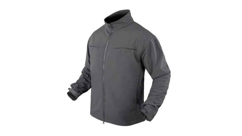 Condor Outdoor COVERT SOFTSHELL JACKET, Graphite, Extra Large 101049-018-XL