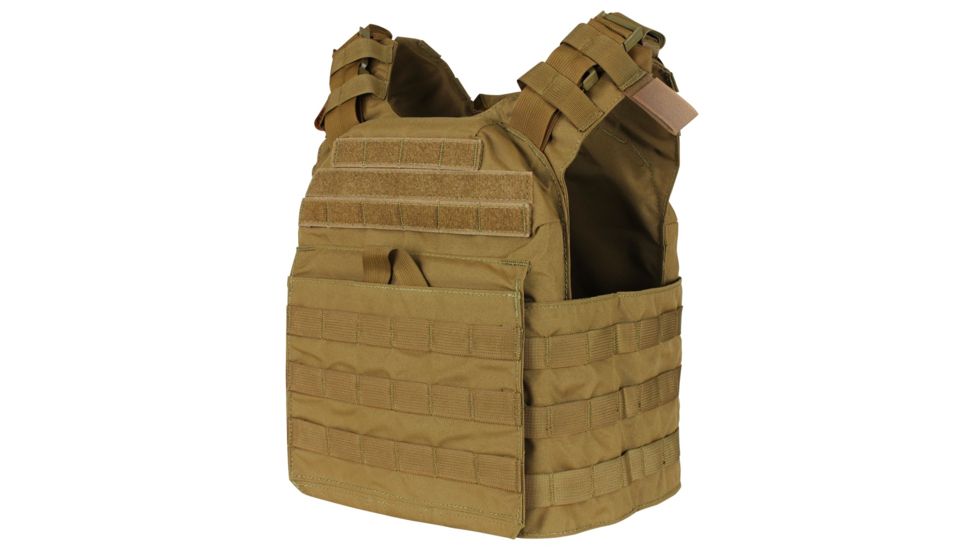 Condor Outdoor Cyclone Plate Carrier, Coyote Brown, US1020-498