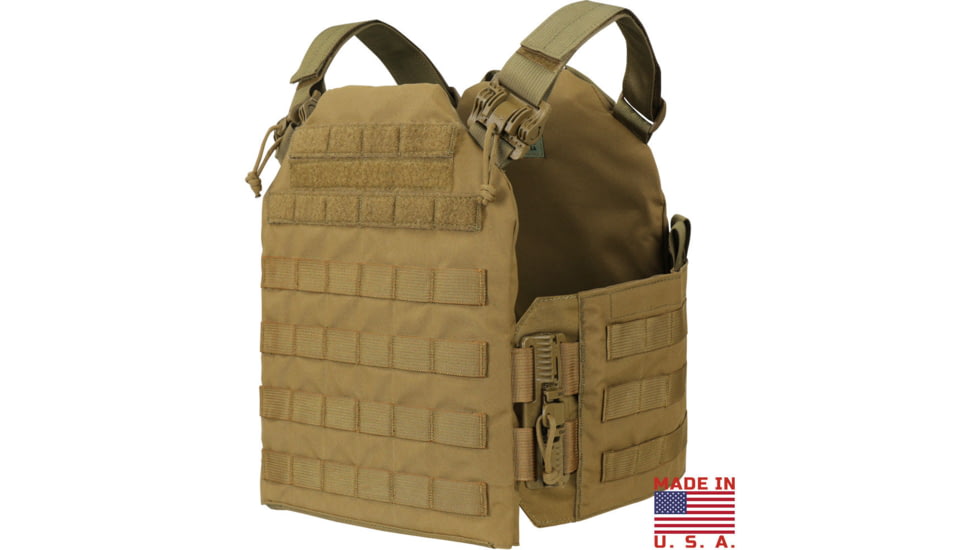 Condor Outdoor Cyclone RS Plate Carrier, Coyote Brown, US1218-498