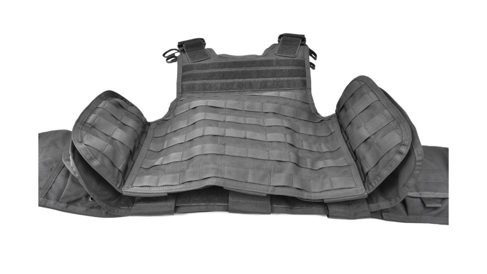 Condor Outdoor Defender Plate Carrier, Black, Adjustable M-XXL DFPC-002