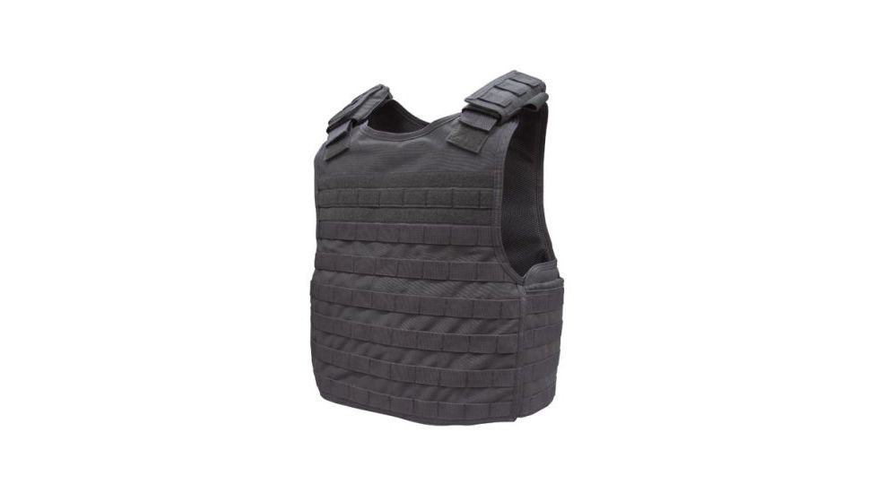Condor Outdoor Defender Plate Carrier, Black, Adjustable M-XXL DFPC-002
