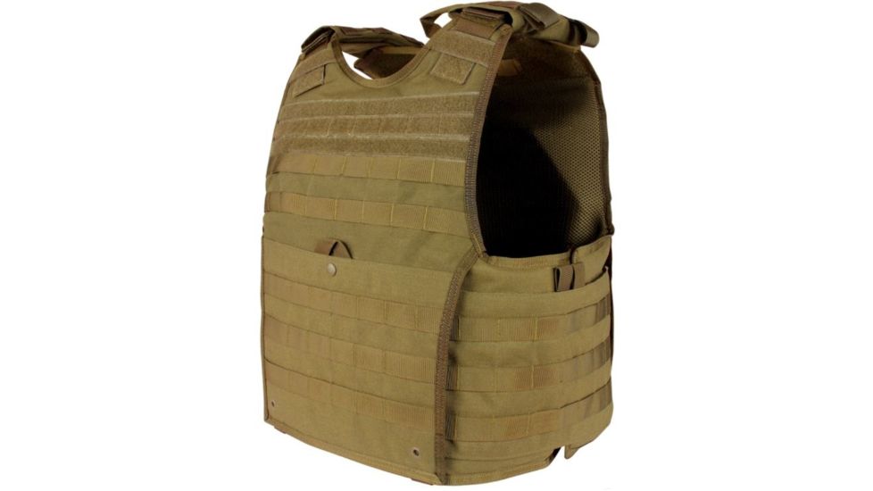 Condor Outdoor Exo Plate Carrier Gen II, Coyote Brown, S/M, 201165-498-S