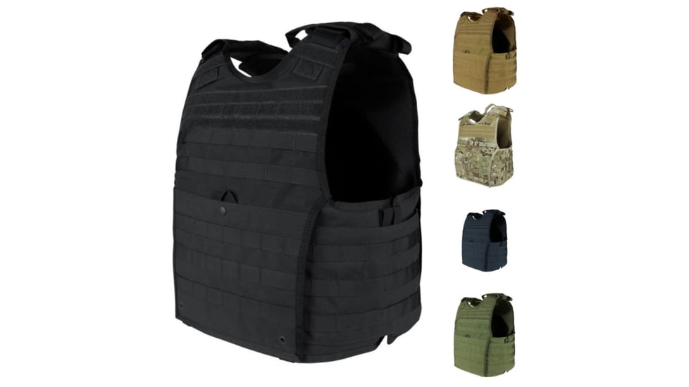 Condor Exo Plate Carrier Gen II, Black, Coyote Brown, MultiCam, Navy, Olive Drab