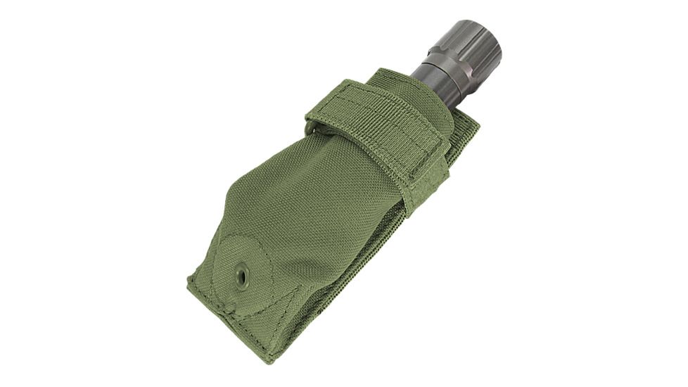 Condor Outdoor Flashlight Pouch, Olive Drab, MA48-001