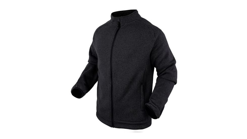Condor Outdoor MATTERHORN FLEECE, Black, Small 101050-002-S