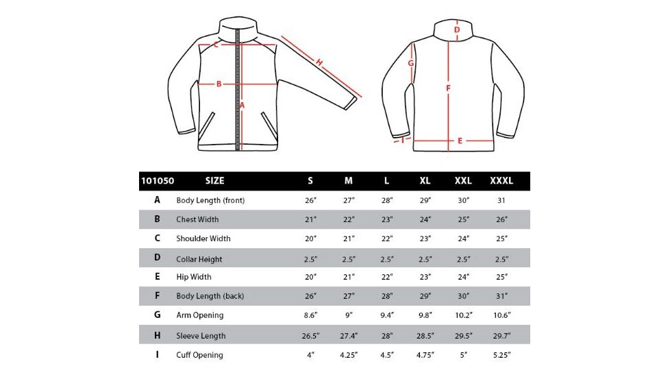 Condor Outdoor MATTERHORN FLEECE, Black, Small 101050-002-S
