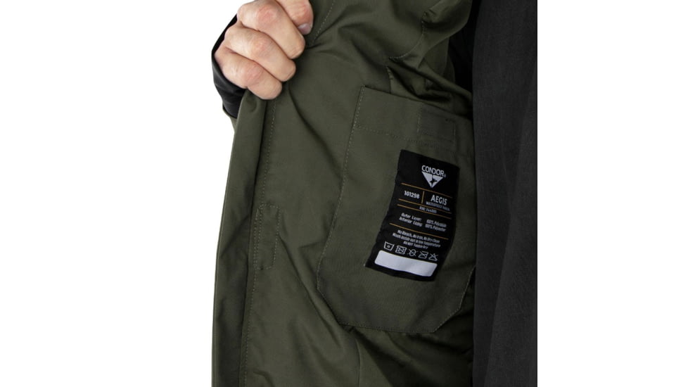 Condor Outdoor Aegis Waterproof Parka, Olive Drab, 2XL, 101298-001-XXL