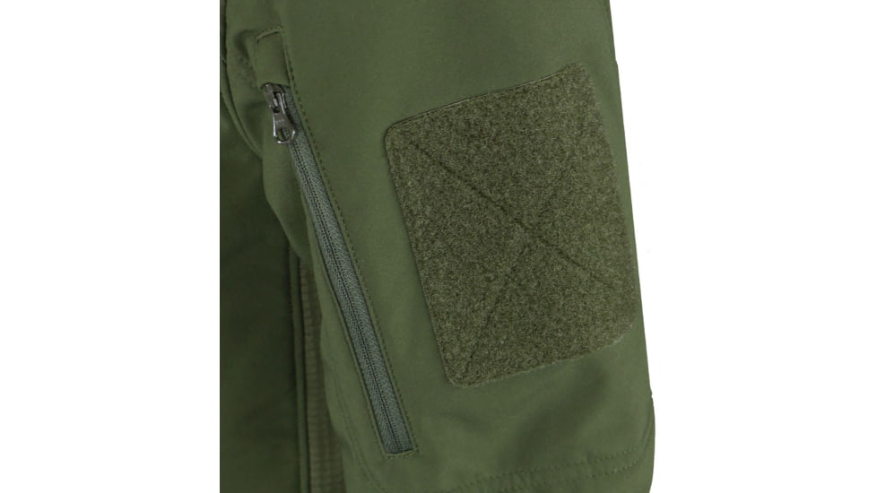 Condor Outdoor Patrol 1/4 Zip Soft Shell Jacket, Olive Drab, Small, 101185-001-S