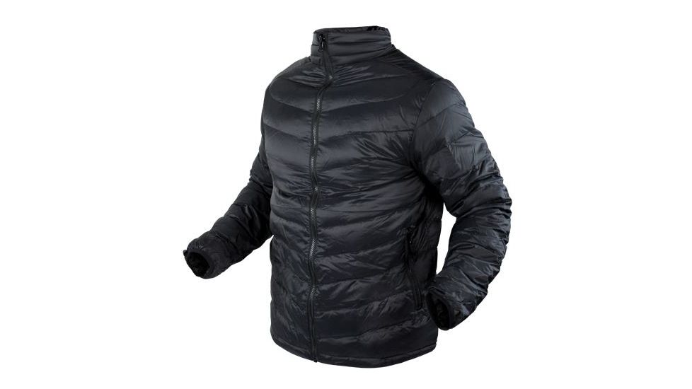Condor Outdoor ZEPHYR LIGHTWEIGHT DOWN JACKET, Black, Large 101057-002-L
