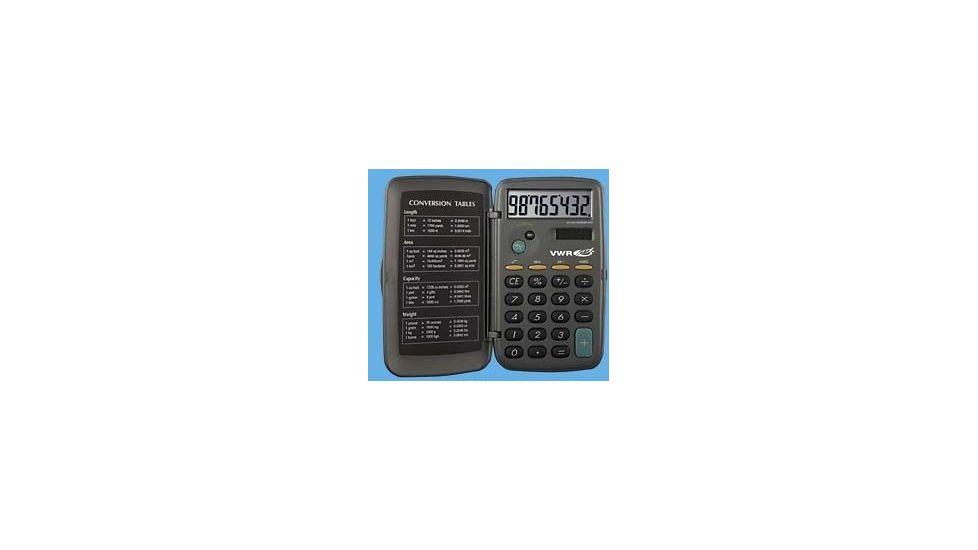 Control Company Big-Digit Solar-Powered Calculator 6023 Vwr Calculator Solar