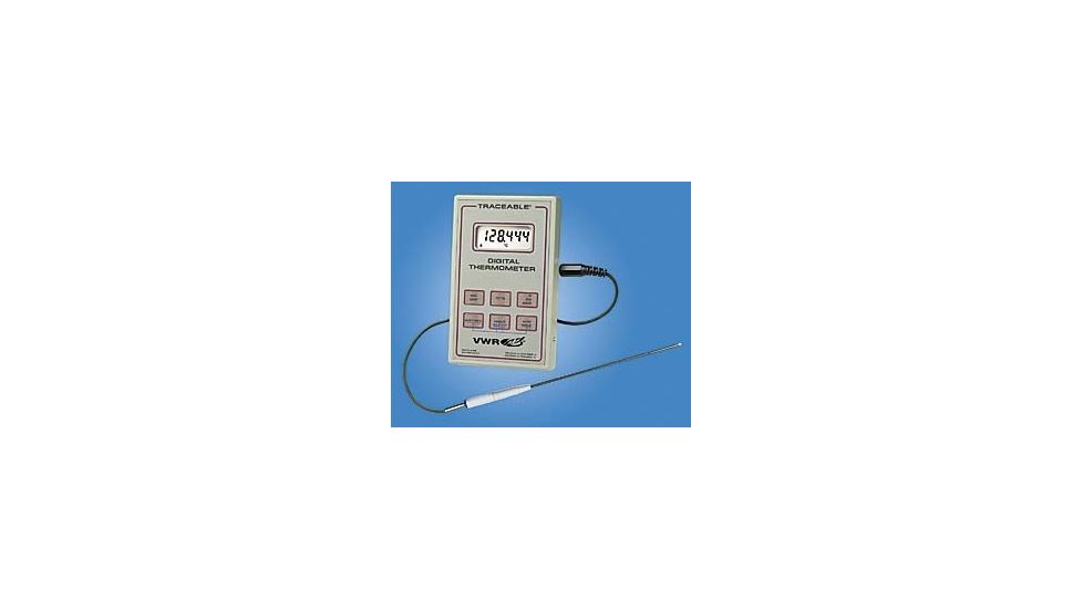 VWR Digital Data Logger Thermometers 4000 Digital Thermometer With Probe