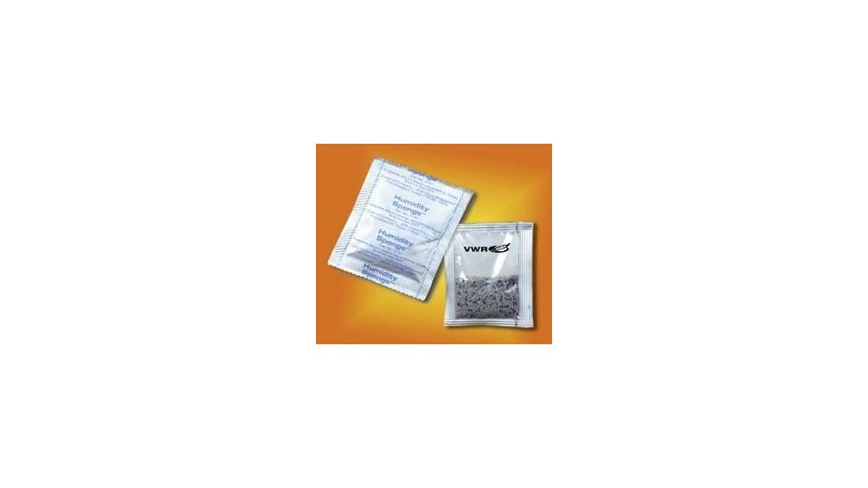 Control Company Humidity Sponges, Desiccator in a Bag 3150 Humidity Sponge, Indicating, Nonregenerable