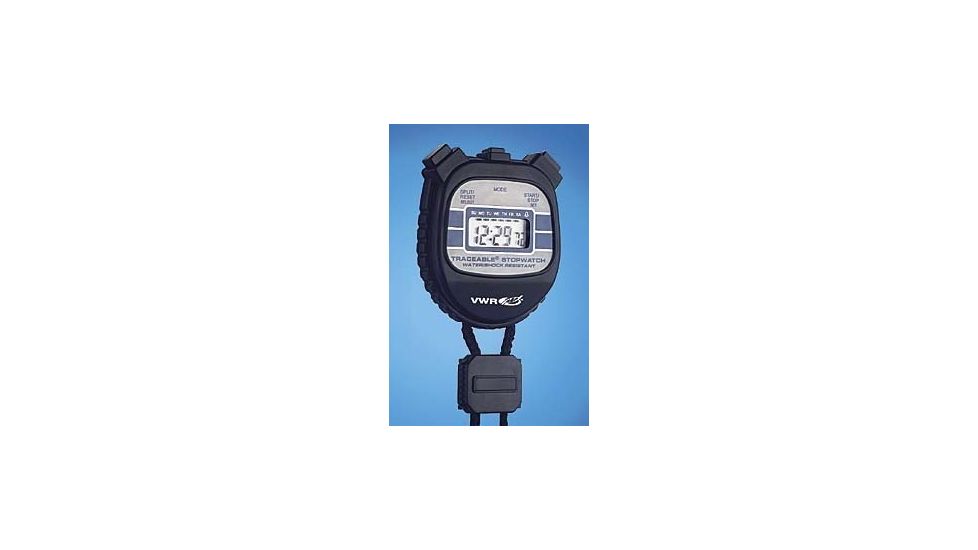 VWR Water-Resistant/Shock-Resistant and Waterproof/Shockproof Stopwatches 1042 Waterproof/Shockproof Stopwatch