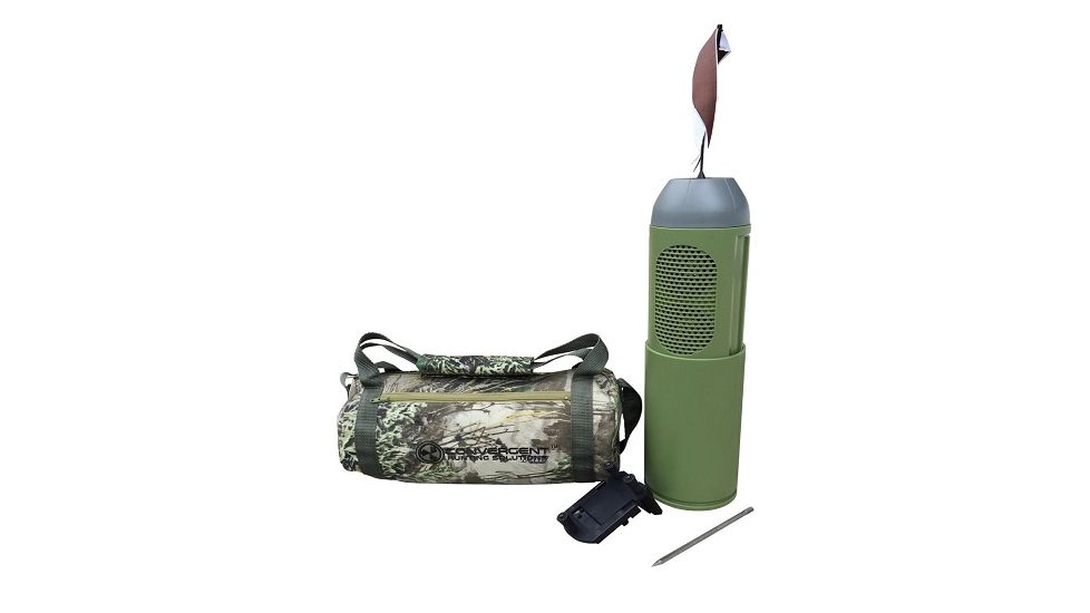 Convergent Hunting Solutions Bullet HP Complete Bluetooth Game Calling System, Green BHP-4000-KIT