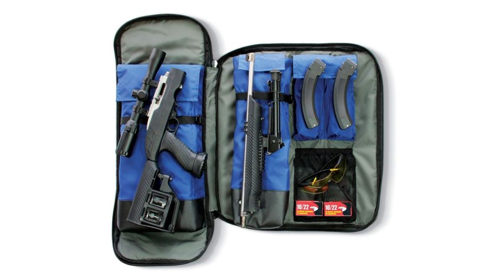 Copper Basin Ruger 10/22 Takedown Pack, Discreet Gun Storage, Blue/Gray, CB-1020