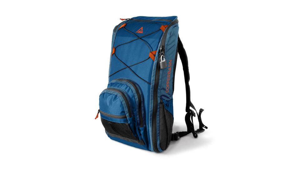 Copper Basin Spotting Scope Birding Backpack, Blue/Gray, CB-1021