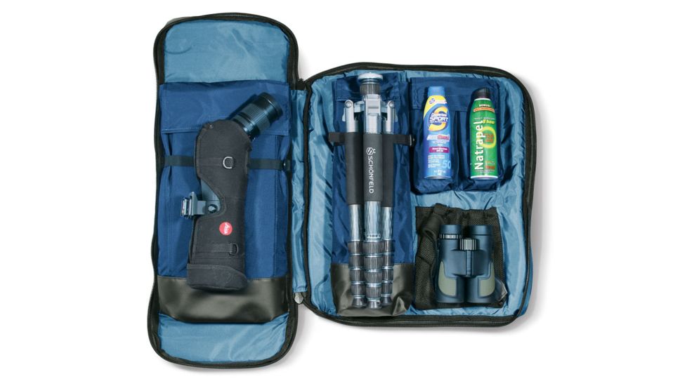 Copper Basin Spotting Scope Birding Backpack, Blue/Gray, CB-1021