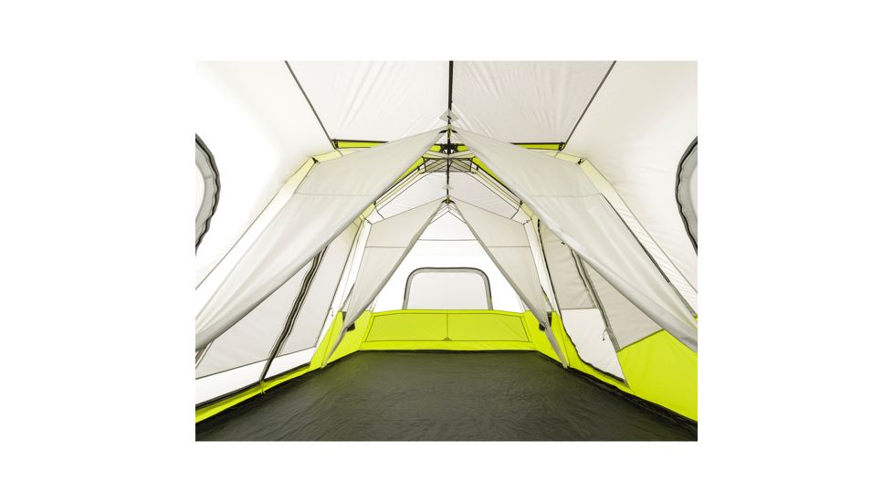 Core Equipment 12 Person Instant Cabin Tent, Green/Gray, 18 x 10 ft, 40027